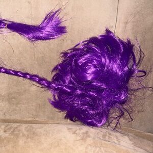 Vibrant Purple Hair Extension